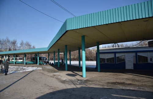 Автовокзал г.Белово в марте 2019г.