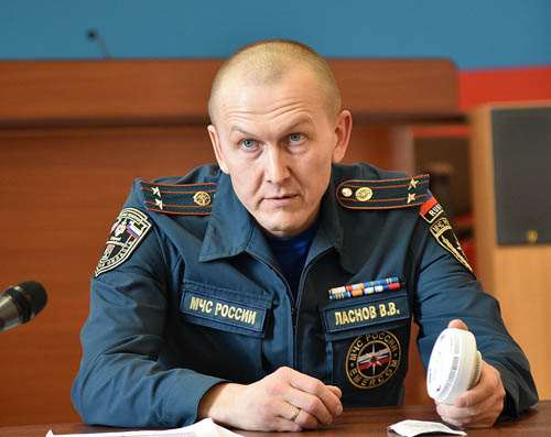 Василий Ласнов, г. Белово, главный пожарный