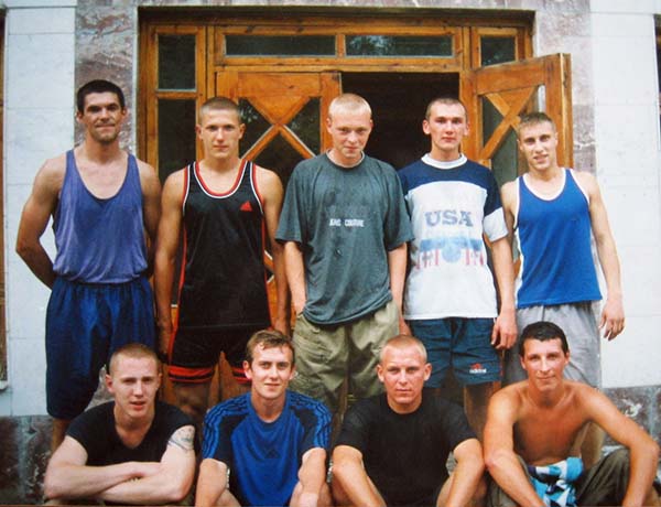Баскетболисты школы № 10 г. Белово