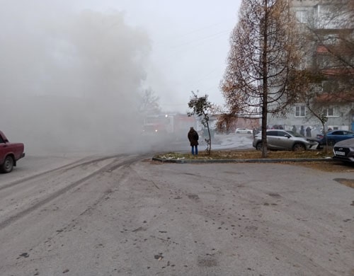 Что горело в гараже третьего микрорайона г. Белово