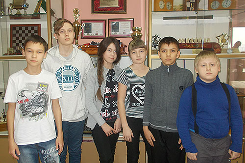 Команда по шашкам Дворца творчества г. Белово