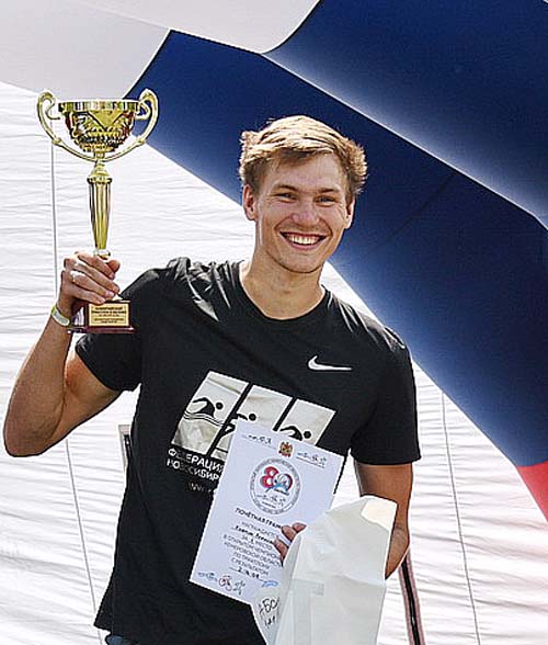 Алексадр Клюкин, чемпион по триатлону