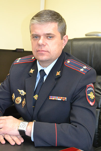 Андрей Варламов, начальник беловской полиции
